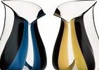 ボトルを「タキシード」で演出　クリスタルガラス製シャンパンクーラー