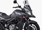 スズキの新型バイク「V-Strom650XT ABS」、冒険をイメージさせるフロントマスク採用