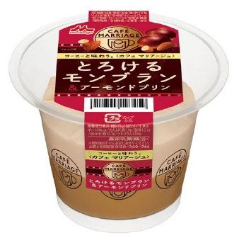 「CAFE MARRIAGE とろけるモンブラン&アーモンドプリン」