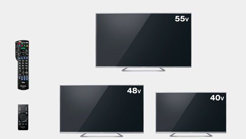 55V型、48V型、40V型をラインアップ