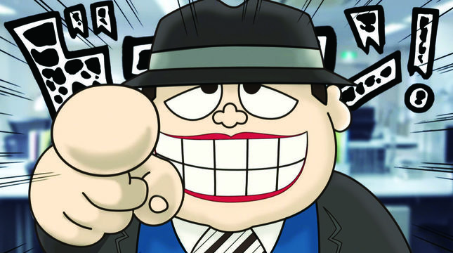 テレビCM「喪黒福造 手取り」編の放映を開始　(c)藤子(A)・シンエイ・中央公論新社