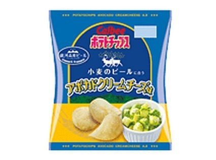 ポテトチップス　アボカドクリームチーズ味