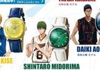 「黒子のバスケ」コラボ時計に新モデル　「キセキの世代」加わりフルラインナップに