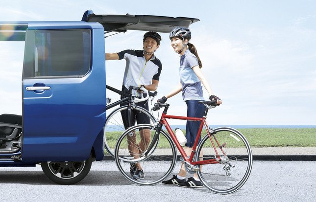 自転車2台もしっかり積載