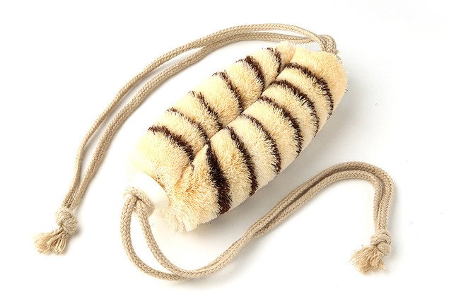 柔らかなサイザル麻と棕櫚のコンビ、タムラさん（ひも付き）