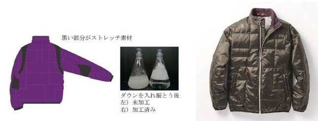 はっ水加工で雨天のゴルフも安心