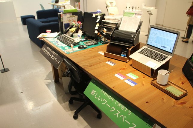 「これまでのワークスペース」と「新しいワークスペース」を比較