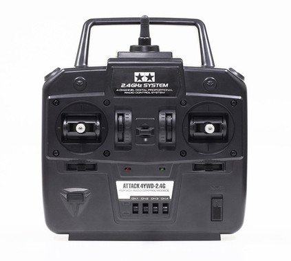 複数台で気軽に遊べる2.4ギガヘルツプロポセットを採用