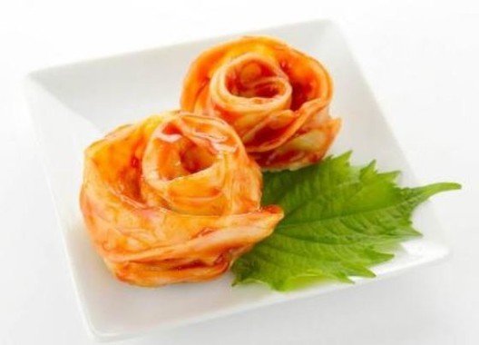 「ひなきのエビ蒸し餃子&チャーハン～コラーゲンソースがけ～」（同）