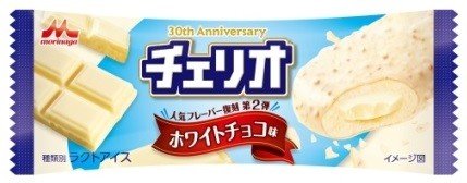 ホワイトチョコだらけのアイスバー