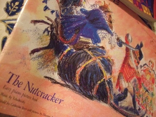 くるみ割り人形のかわいらしい楽譜