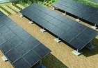 桁を連結し、一体感のある「すっきり」とした美しい外観の太陽光発電システム