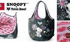 スヌーピーとThink Bee!のコラボ　第1弾は「スヌーピー＆ウッドストック」バッグ