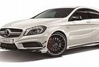 ホワイトボディーにブラックパーツのアクセント　メルセデス・ベンツ「A 45 AMG 4MATIC」特別仕様車