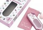 キティちゃんデザインのワイヤレススピーカー　ボディーはもちろんピンク色