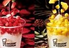 ミスドから夏のスイーツ「フローズンパーラー」2種発売　凍ったフルーツにたっぷりの練乳
