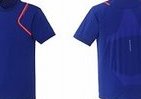 背中に気流を生む新システムを導入　熱を逃して爽やかな着心地のトレーニングシャツ