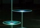 思わず見とれる　幻想的に光るテーブル「JEWEL TABLE」
