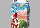 シャリシャリ食感の「なっちゃん！フルコレ　冷え冷えすいか」