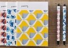 カラフルなこだわりの文具2点　JUBILEEとコラボした「ノートブック」と「シャープペンシル」