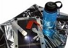 緊急時にこの1本　太陽光発電できる防災用コンパクトソーラーセット
