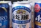 プリン体・糖質ゼロの発泡酒4社揃い踏み　味の違い、キメ手は「キレ」と「コク」