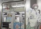 京都市営地下鉄「東西線」でも“アニメ列車”運行　「甘ブリ」「名探偵コナン」など4作品で装飾