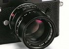 ライカの新作デジカメ　レンジファインダー式の「ライカM-P ブラックペイント」