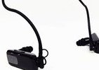 水泳中にも入浴中にも音楽！防水仕様のイヤホン型MP3プレーヤー発売！