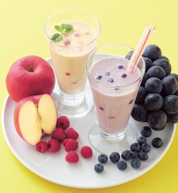 飲みやすいスムージー風ドリンクに