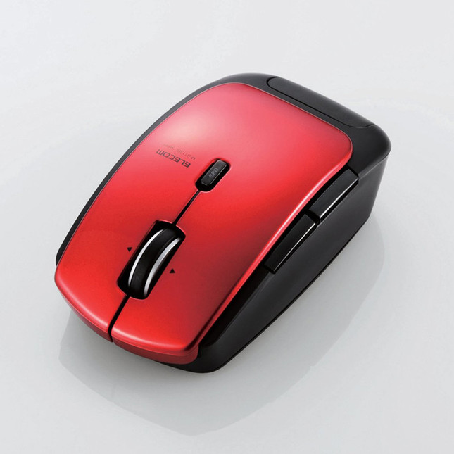 チルトホイール装備、横スクロールも指先でワンタッチ