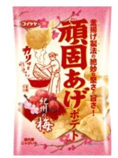 「頑固あげポテト 紀州の梅味」