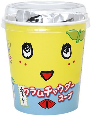 ふりかけやお菓子など、様々な商品に採用されている「ふなっしー」