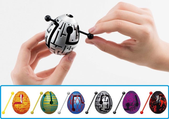 頂点からスティックを入れて