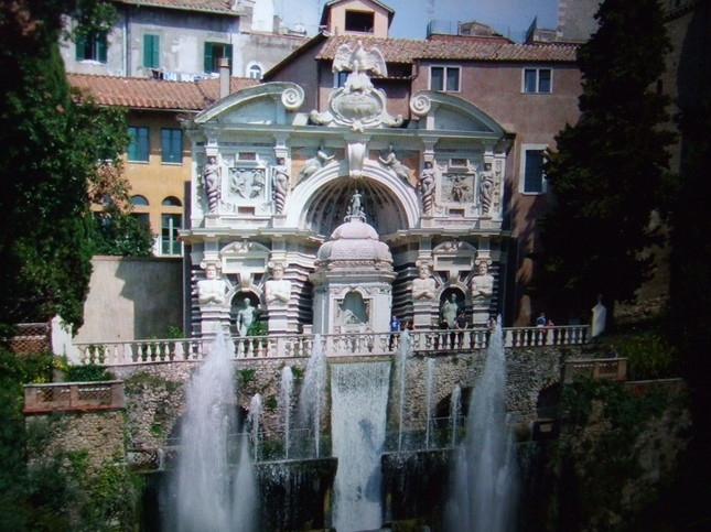 エステ荘の噴水