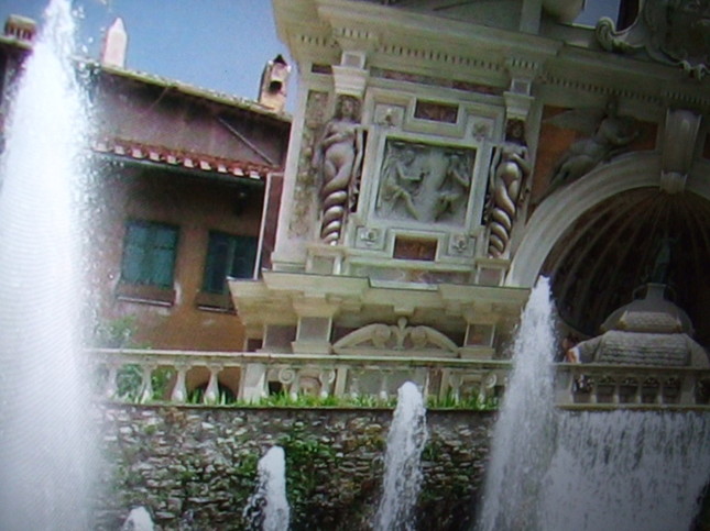 エステ荘の噴水