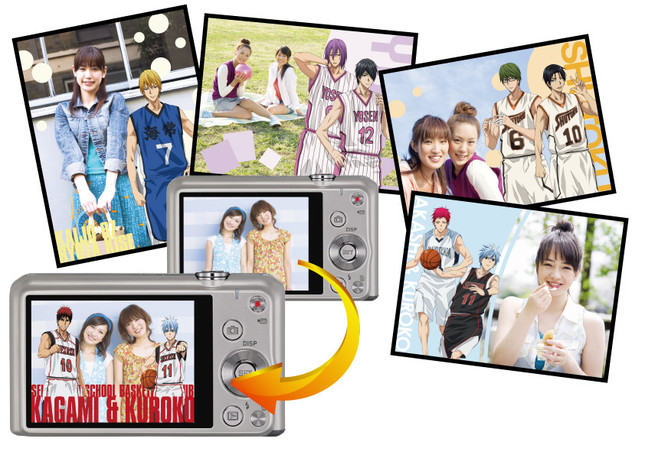 キャラクターたちと記念写真が撮れる