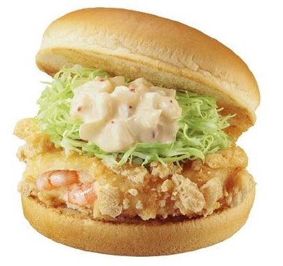 ちゃんと美味しい！かっぱえびせんバーガー