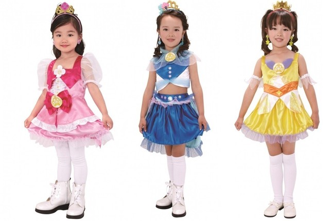 コスチュームは3種類