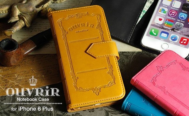 クラシカルなノートデザイン