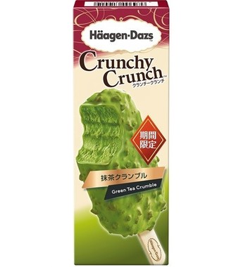 ハーゲンダッツ　クランチークランチ「抹茶クランブル」