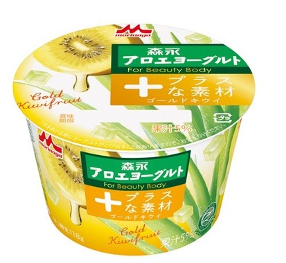 「森永アロエヨーグルト　＋な素材」