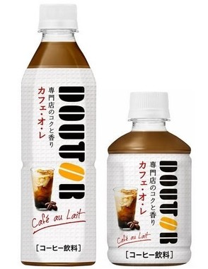 便利なペットボトル入りのドトールコーヒー