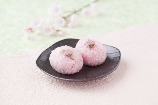 季節限定の「桜おはぎ」