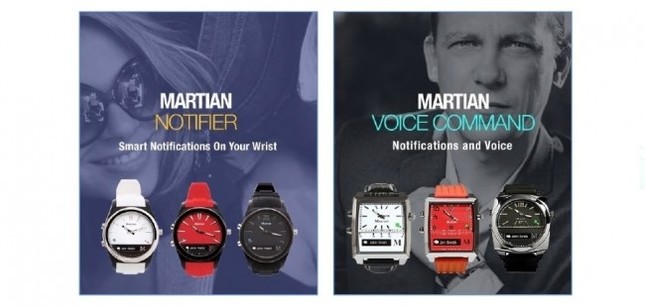 アメリカの新ブランドMartian Watchesのスマートウォッチ