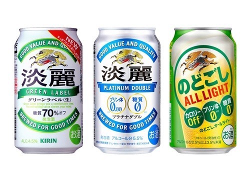 キリンは「淡麗」「のどごし」で勝負