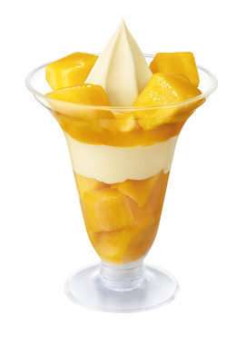 果肉とソースとソフトクリーム3つのこだわり