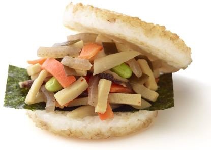 きんぴらには8種類の国産野菜が