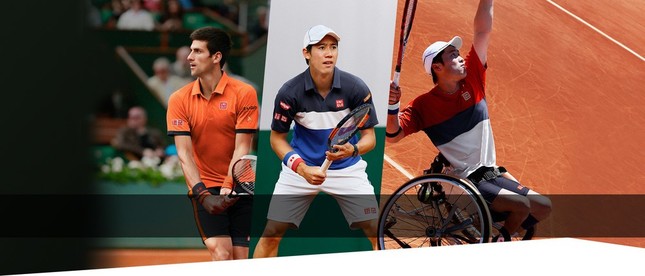 ジョコビッチ、錦織、国枝選手着用全仏モデル発売！