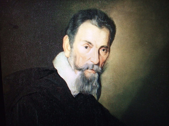 史上最初のクラシック作曲家というべきモンテヴェルディの肖像画